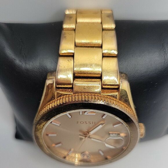 Fossil Boyfriend ES3587 Women's Stainless Steel Analog Dial Quartz Watch AM884 - Picture 5 of 11